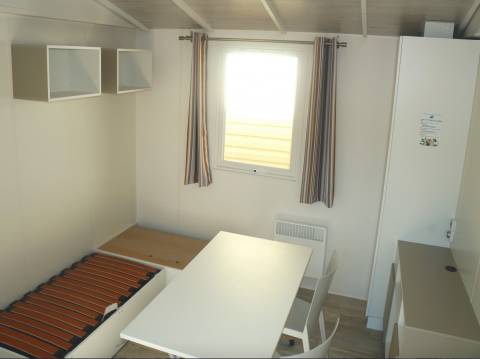 salon séjour du mobil home irm super mercure régular 2015