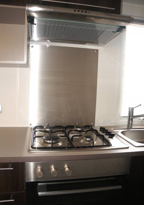 hotte et plaque gaz du mobil home ohara 830 résidentiel 2015