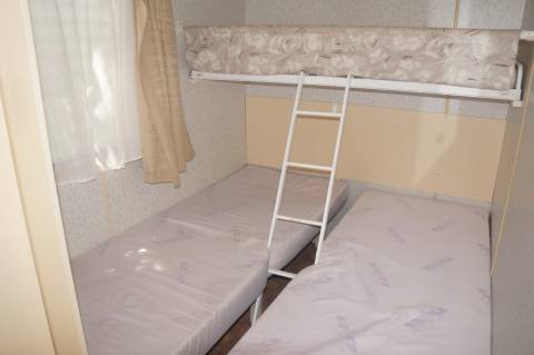 chambre enfants 3 couchages du mobil home abi eurosites 1995