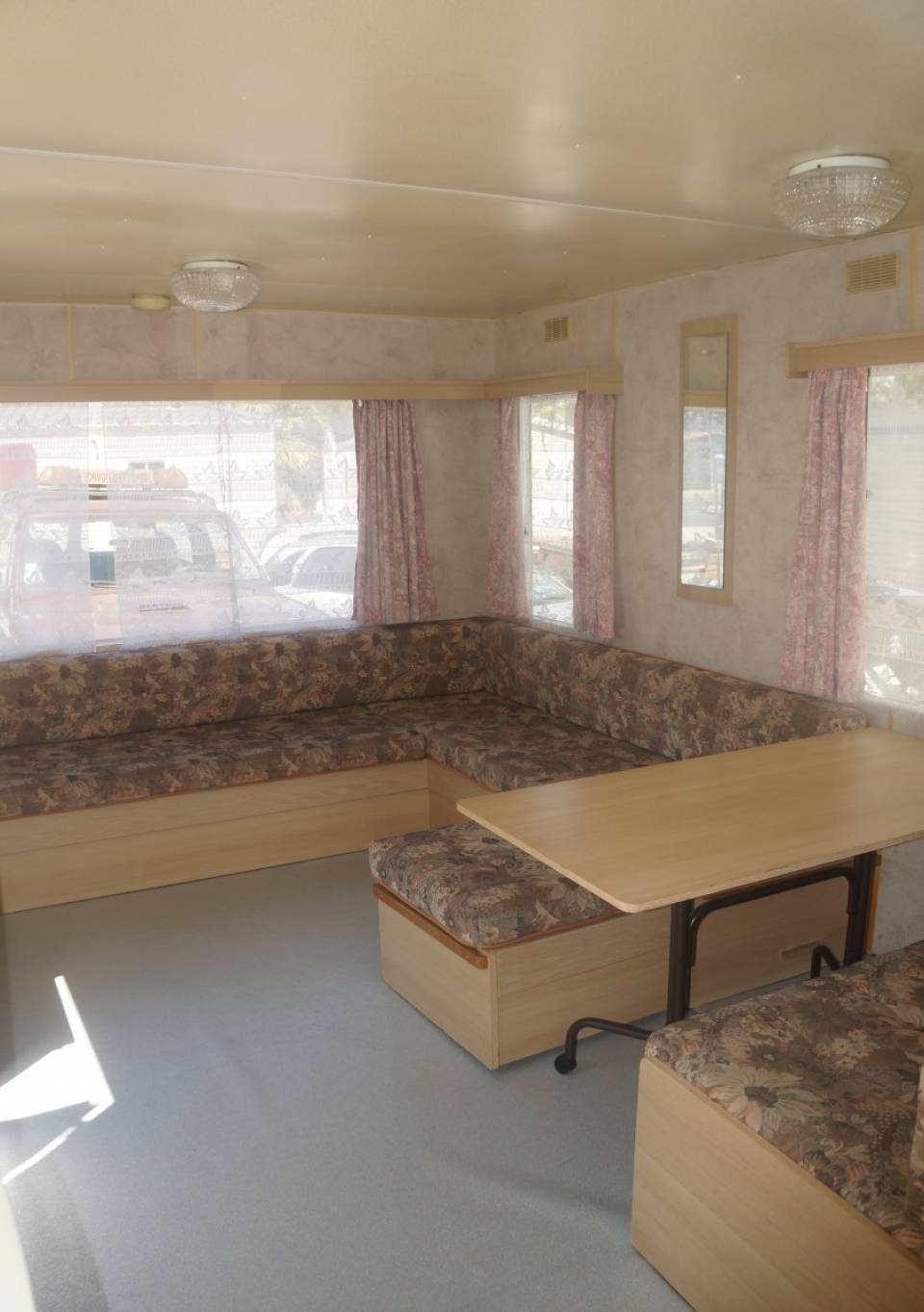 vue d'ensemble du mobil home willerby keycamp 1993