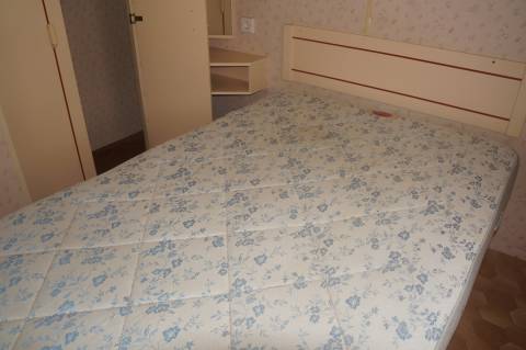 lit chambre parentale du mobil home willerby keycamp 1993