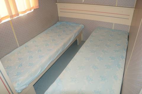 lits jumeaux chambre enfants du mobil home willerby keycamp 1993