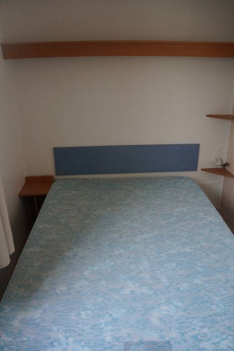 Chambre parent du mobil home occasion O'hara O'phéa 734 2001