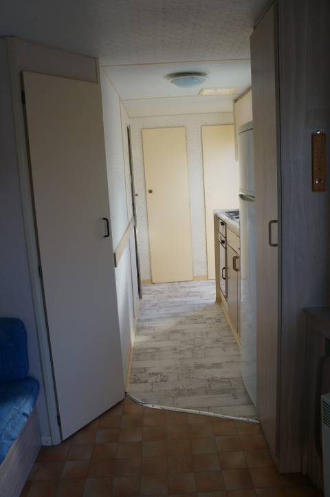 Couloir d'accès du mobil home occasion ABI Lock 28 1994