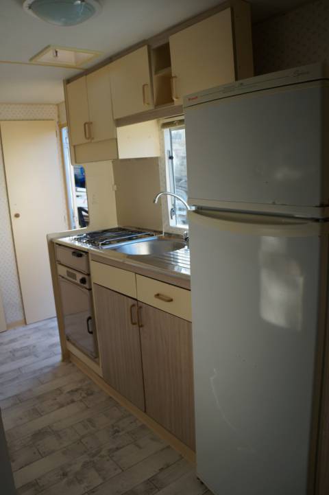 Cuisine du mobil home occasion ABI Lock 28 1994
