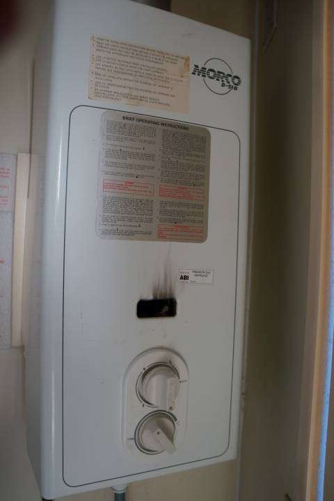 Chauffe eau du mobil home occasion ABI Lock 28 1994
