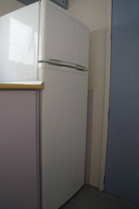 le réfrigérateur-congélateur du mobil home Sun Roller Eva Océanic 2007