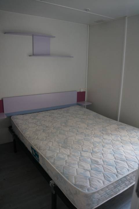la chambre parentale du mobil home Sun Roller Eva Océanic 2007