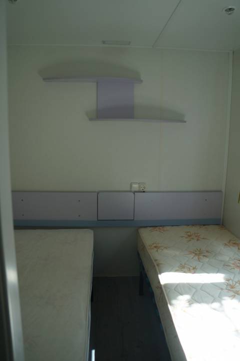 la chambre enfants du mobil home Sun Roller Eva Océanic 2007