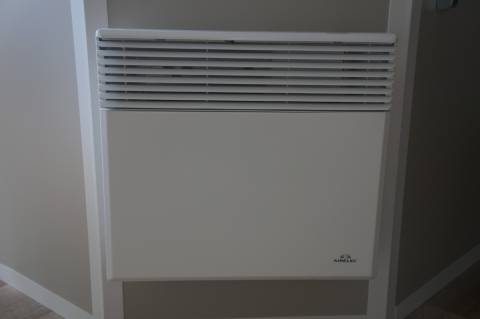 radiateur électrique du mobil home neuf Louisiane Savanah 2 chambres 2015