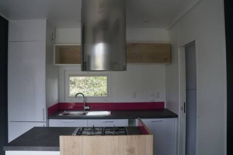 la cuisine du mobil home neuf Louisiane Taos  2015