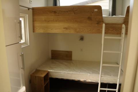 la chambre enfants du mobil home neuf Louisiane Taos 2015