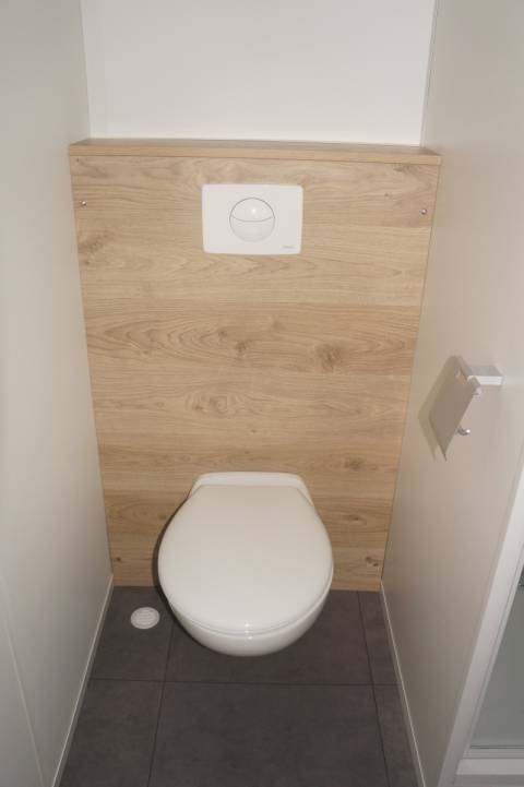les WC suspendus chambre enfants du mobil home neuf Louisiane Taos 2015
