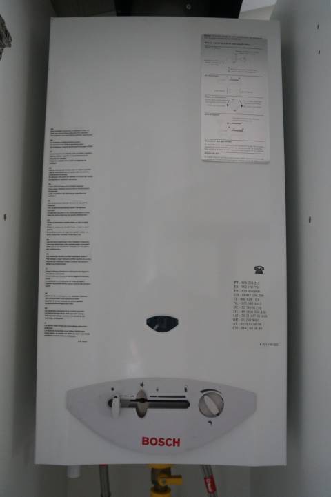 chauffe-eau du mobil home neuf IRM Super Mercure 2 chambres 2016