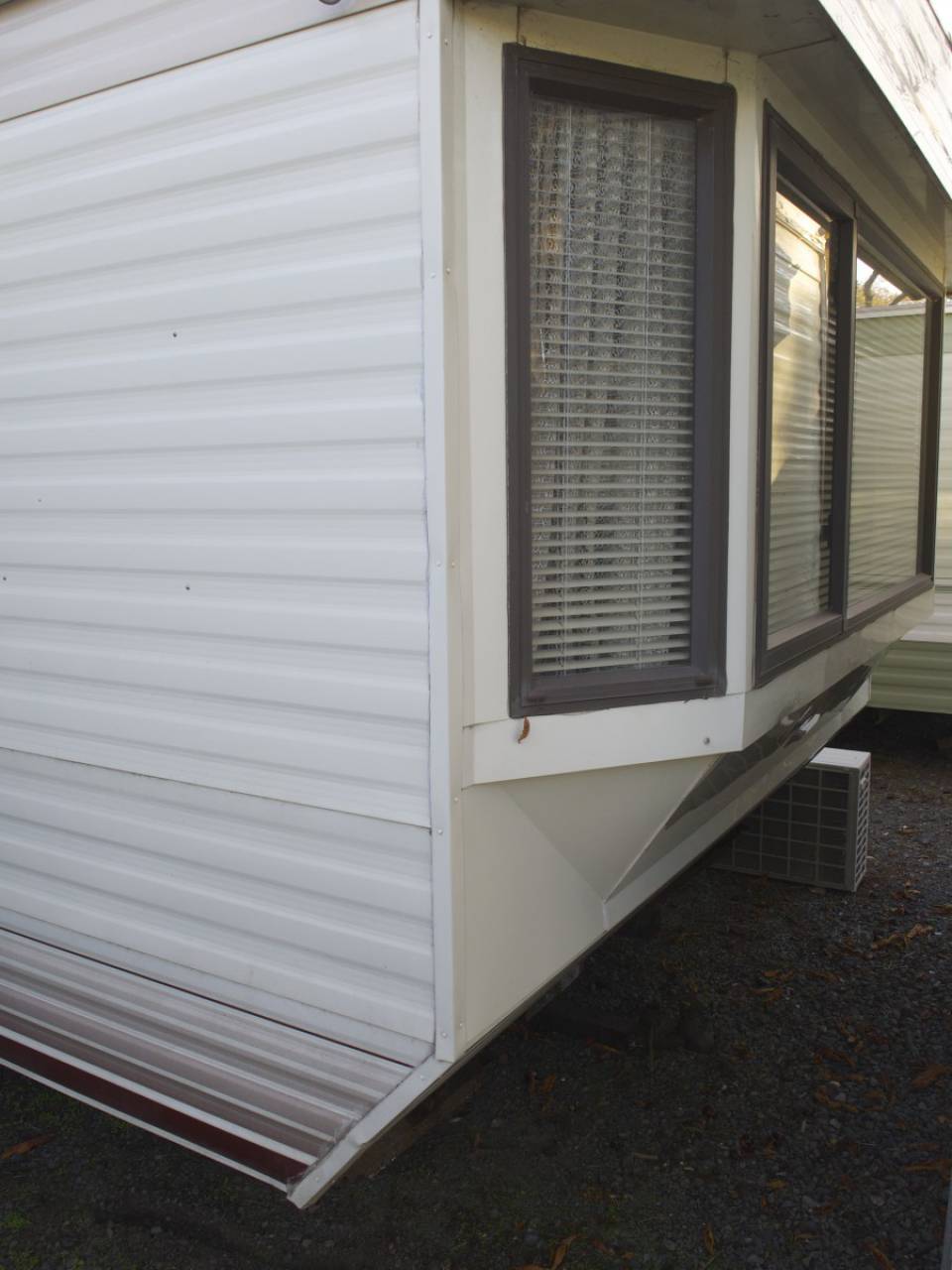 baie panoramique du mobil home d'occasion ABI Montrose 8.50m