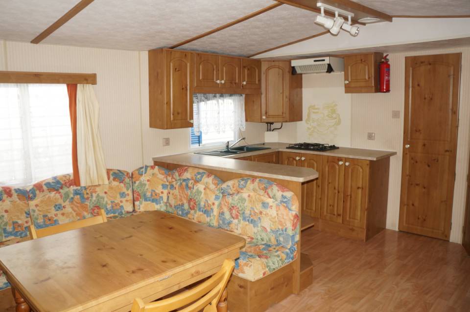 Vue d'ensemble intérieur mobil home occasion WILLERBY Gold 2001