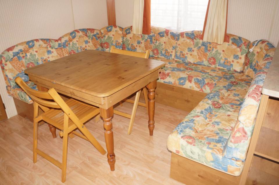 Salon coin repas mobil home occasion WILLERBY Gold 2001