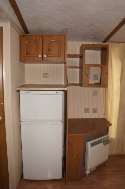 Frigo avec meuble mobil home occasion WILLERBY Gold 2001
