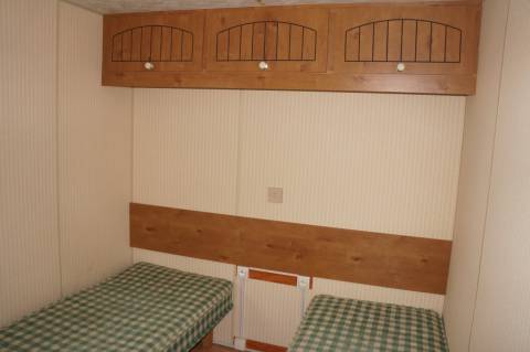Chambre 2 lits mobil home occasion WILLERBY Gold 2001