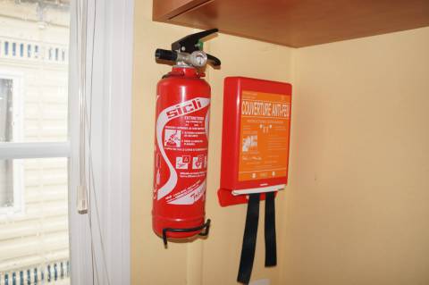 Extincteur anti incendie mobil home occasion IRM Super Titania 2004