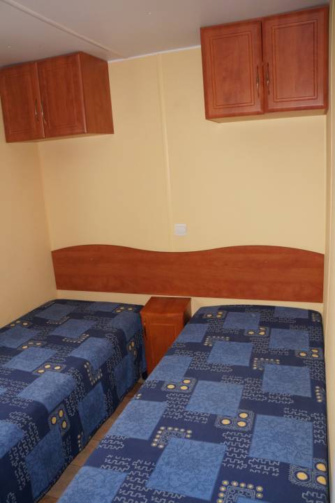 Chambre 2 lits mobil home occasion IRM Super Titania 2004