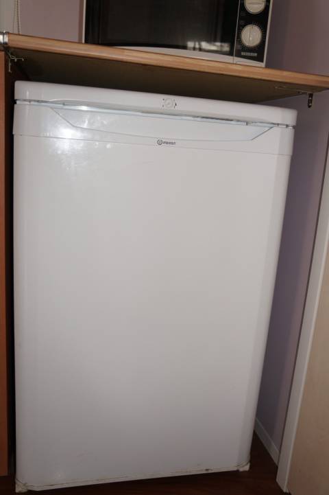 Frigo top mobil home occasion ROLLER 705 avec terrasse intégrée
