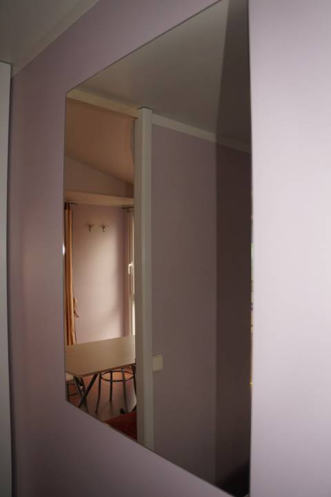 coiffeuse chambre parents mobil home occasion ROLLER 705 avec terrasse intégrée