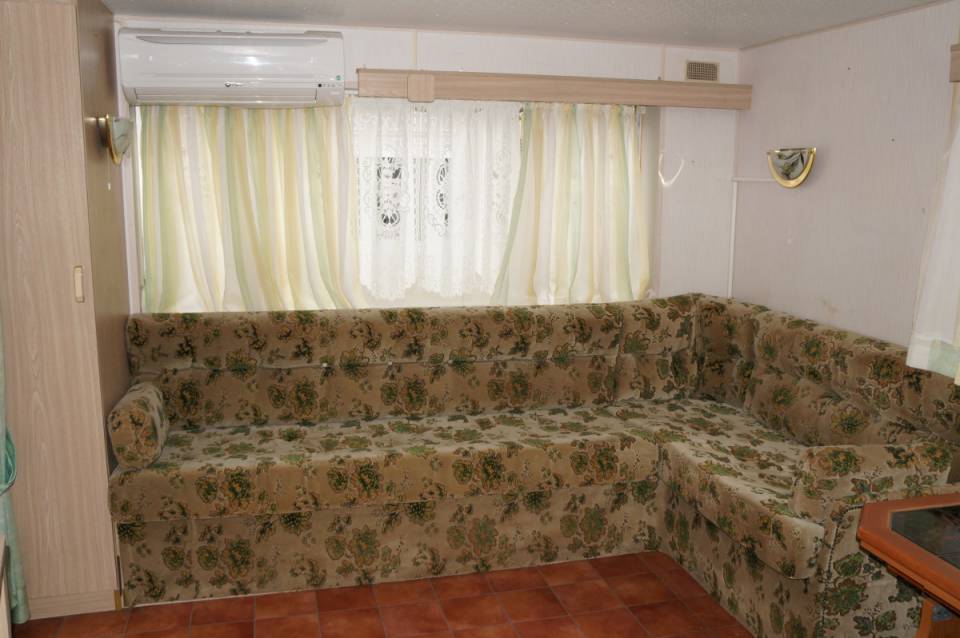 Salon panoramique mobil home WILLERBY 8.50 1995