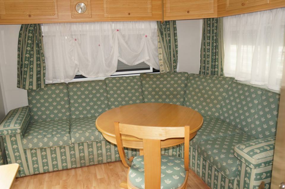 Salon panoramique mobil home occasion BENIMAR Jimbo