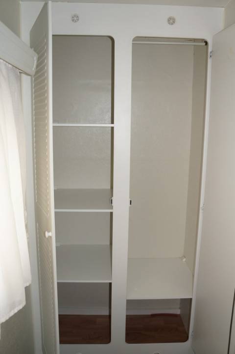 Armoire penderie chambre parents mobil home occasion BENIMAR Jimbo