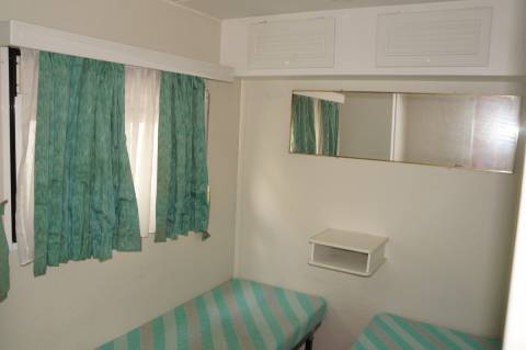 Chambre 2 lits mobil home occasion BENIMAR Jimbo