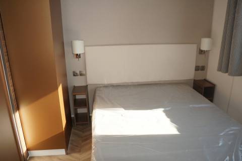 Chambre confort mobil-home IRM Hampton 2 chambres