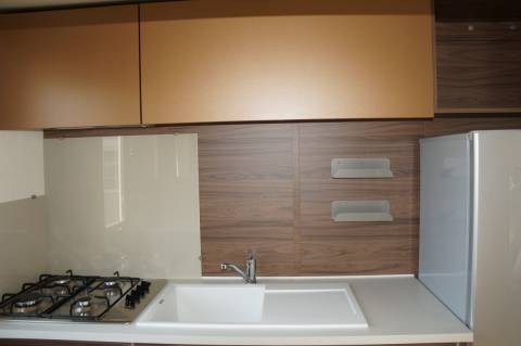 Cuisine préparation mobil-home IRM Hampton 2 chambres