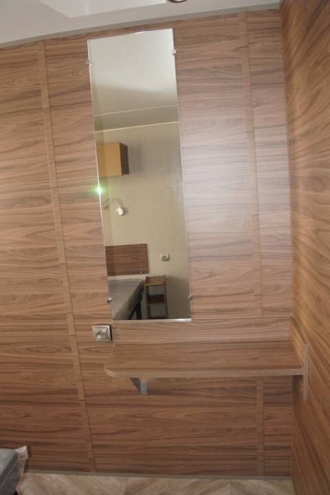 Coiffeuse chambre invités mobil-home IRM Long Island 2 chambres 2017