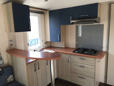 La cuisine du Mobil-home d’Occasion IRM Super Cordelia 3 chambres 2010