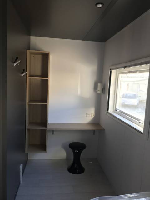 Le bureau de la chambre enfants du mobil-home Louisiane Taos F5 2017