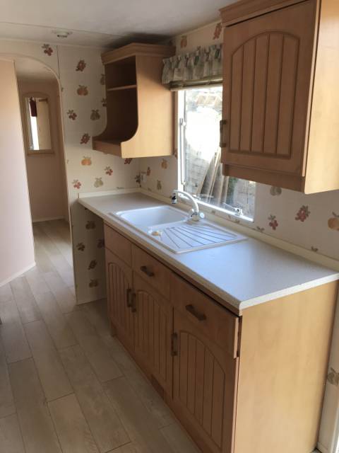 La cuisine du Mobil home d’occasion Atlas Everglade 2002