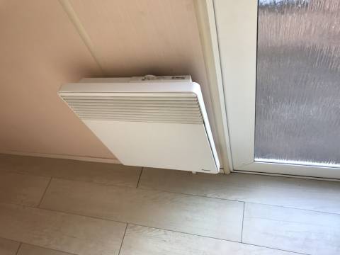 Le radiateur du couloir du du Mobil home d’occasion Atlas Everglade 2002
