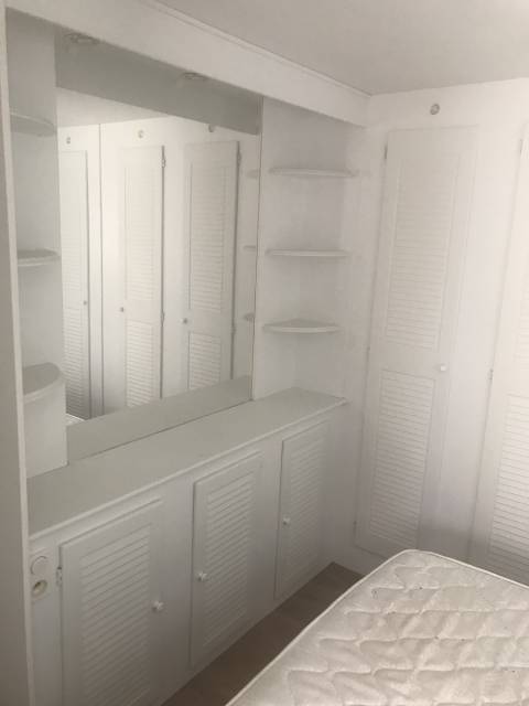 Coiffeuse du mobil home Benimar