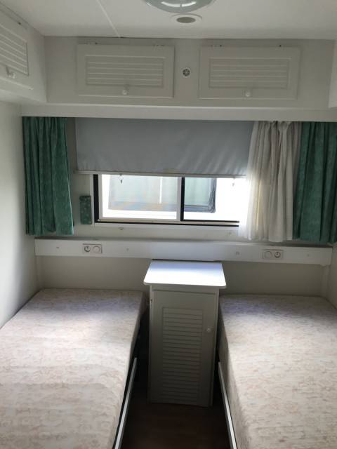 La chambre enfants du mobil home Benimar