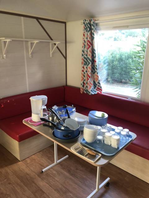 Salon et kit locatif mobil home d'occasion o'hara 734
