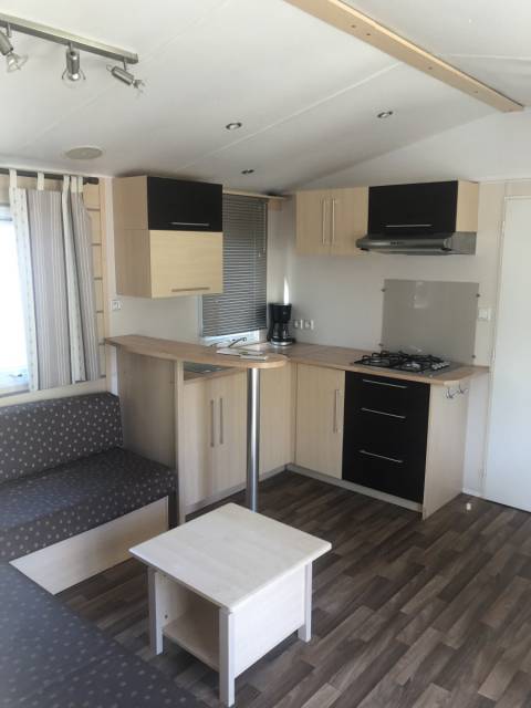 Cuisine et salon mobil home d'occasion IRM Super Titania 2CH
