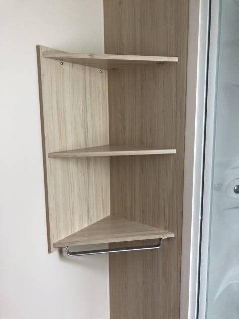 Meuble de rangement salle de bain du mobil home d'occasion IRM super mercure 2CH