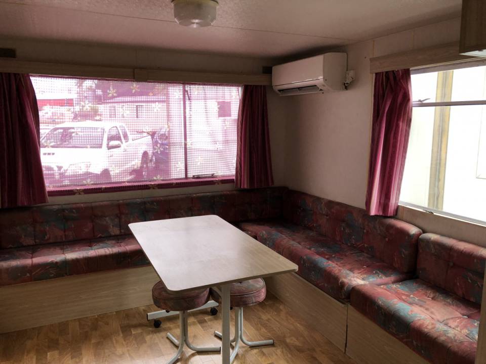 Salon panoramique mobil home d'occasion ABI Lock 28 2CH