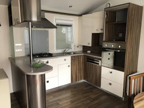 Cuisine du mobil home d'occasion IRM Emeraude 2CH