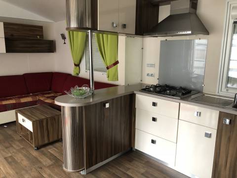Cuisine du mobil home d'occasion IRM Emeraude 2CH
