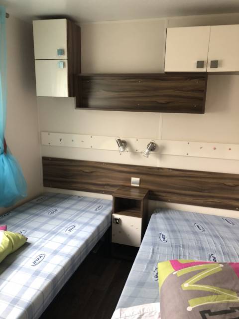 Chambre enfants du mobil home d'occasion IRM Emeraude 2CH