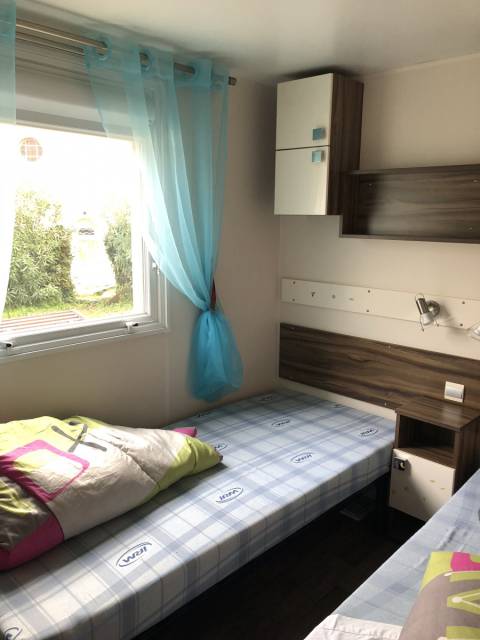 Chambre enfants du mobil home d'occasion IRM Emeraude 2CH
