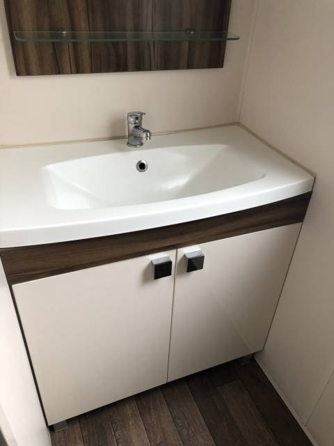 Meuble vasque du mobil home d'occasion IRM Emeraude 2CH