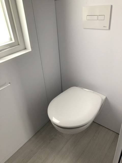 WC chambre parentale du mobil home neuf Louisiane Taos F5